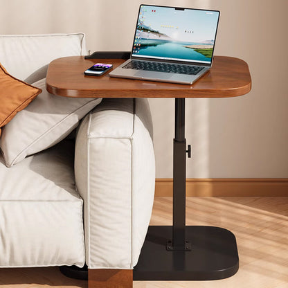 🛋️ LIMITED-TIME 49% OFF! ✨ C-Shape Side Table with Swivel Tray – Adjustable, Spacious, Sturdy 🍽️