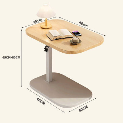 🛋️ LIMITED-TIME 49% OFF! ✨ C-Shape Side Table with Swivel Tray – Adjustable, Spacious, Sturdy 🍽️
