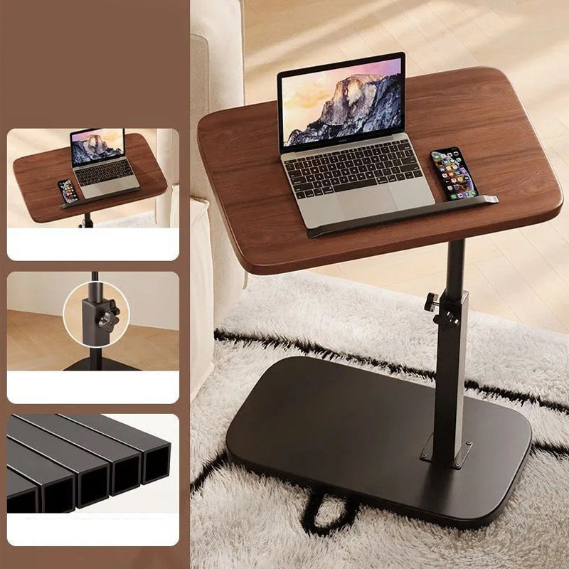🛋️ LIMITED-TIME 49% OFF! ✨ C-Shape Side Table with Swivel Tray – Adjustable, Spacious, Sturdy 🍽️