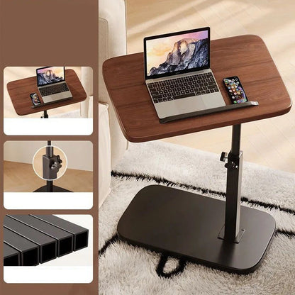 🛋️ LIMITED-TIME 49% OFF! ✨ C-Shape Side Table with Swivel Tray – Adjustable, Spacious, Sturdy 🍽️