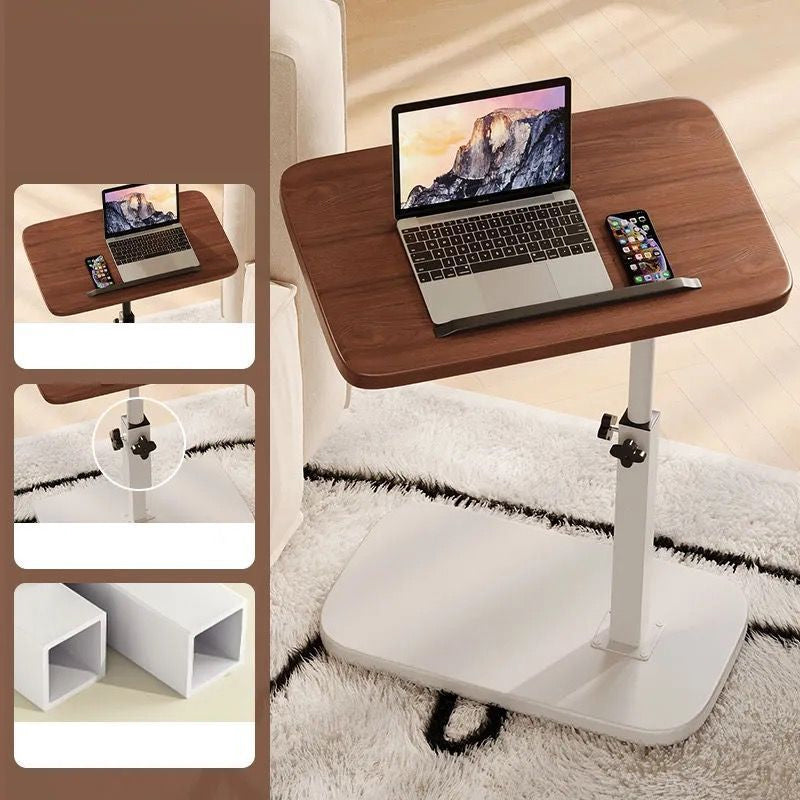 🛋️ LIMITED-TIME 49% OFF! ✨ C-Shape Side Table with Swivel Tray – Adjustable, Spacious, Sturdy 🍽️