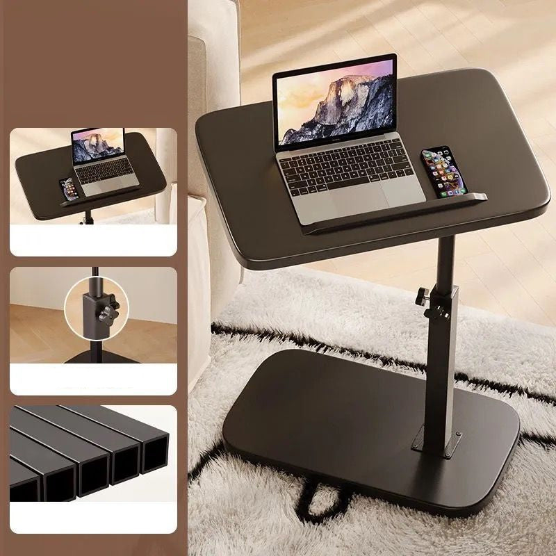 🛋️ LIMITED-TIME 49% OFF! ✨ C-Shape Side Table with Swivel Tray – Adjustable, Spacious, Sturdy 🍽️