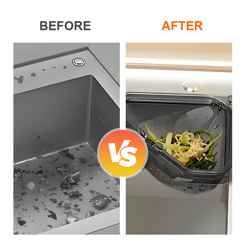 ⏰Limited-time offer available now!💧Triangular Magnetic Drain Basket🌟