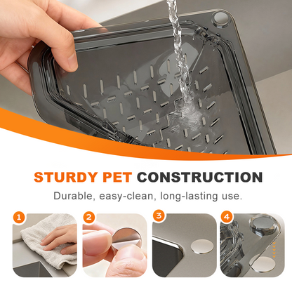 ⏰Limited-time offer available now!💧Triangular Magnetic Drain Basket🌟