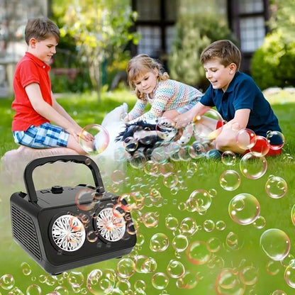 🔥49% OFF ! 🎁Fun for the Whole Family – 🥰handheld multi-hole bubble machine 【Exclusive Offer】