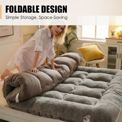 🛏️ 49% OFF NOW! ☁️ Supportive & Warm Thick Bed Mattress Pad – Extra Comfort, Breathable & Machine Washable 🧼