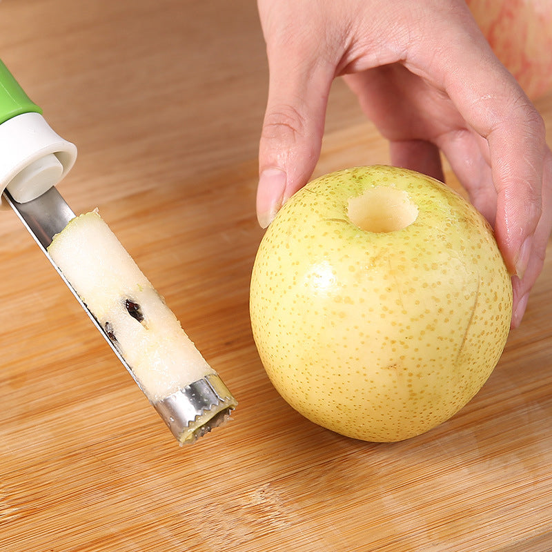 🔪 49% OFF NOW! 🍎 2-in-1 Apple Corer & Peeler – Stainless steel – 95K+ sold – perfect for quick fruit prep – easy to use and clean ✨🥧🍏