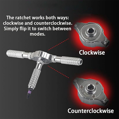 🏆2026 New Arrivals - 40% Off!🔥40-in-1 Magnetic Ratchet Screwdriver Set