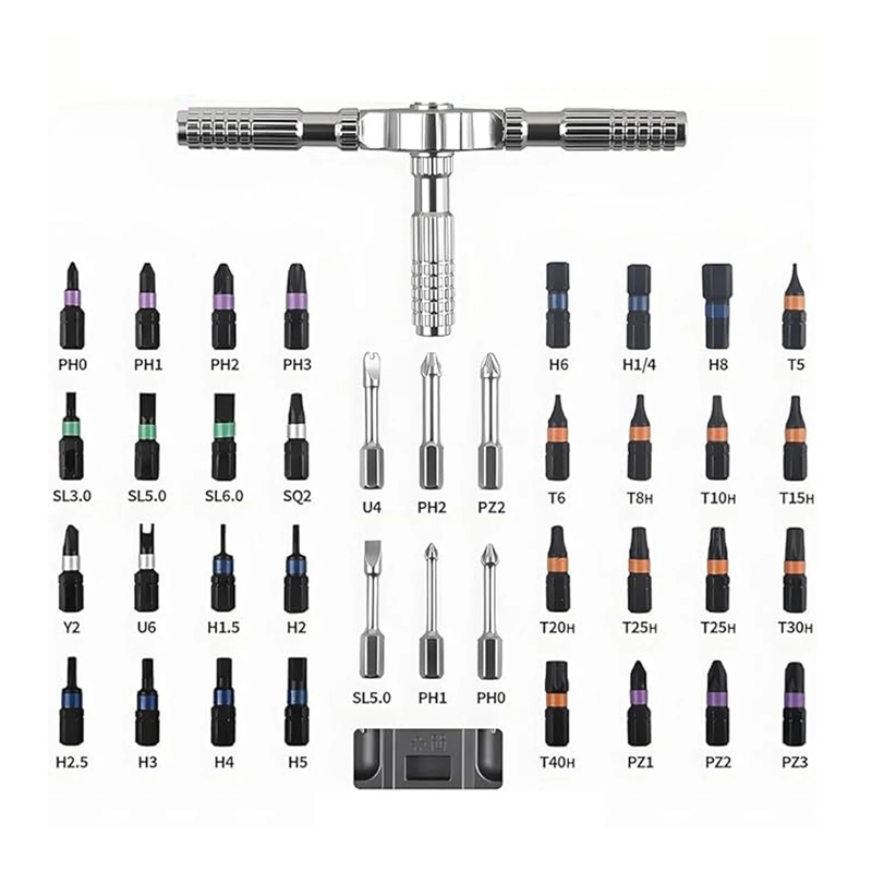 🏆2026 New Arrivals - 40% Off!🔥40-in-1 Magnetic Ratchet Screwdriver Set