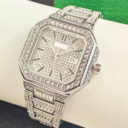 🎁2026 New Arrivals 49% OFF💥Luxury Square Rhinestone Watch – Elegant Sparkle for Every Occasion✨
