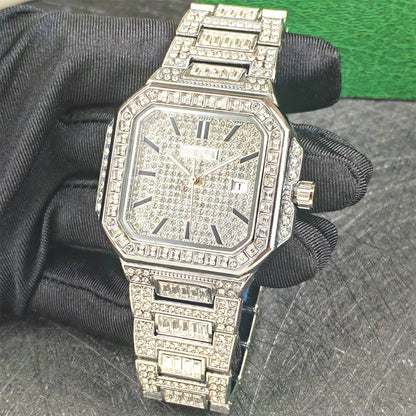 🎁2026 New Arrivals 49% OFF💥Luxury Square Rhinestone Watch – Elegant Sparkle for Every Occasion✨