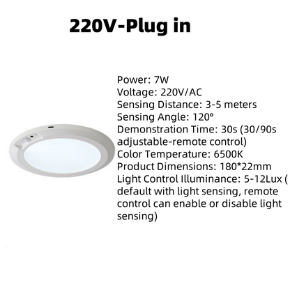 🥳2026 HOT SALE🥳💞50K+ SOLD!🔋👵 40% OFF! Rechargeable Motion Light – Auto on/off, saves energy. No electrician needed. Stick on any ceiling. Peace of mind for seniors. 🕊️🌙