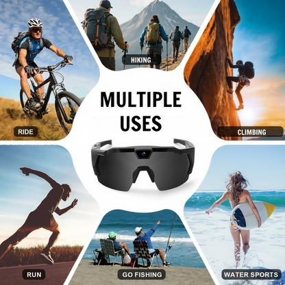 💥40% OFF🕶️Outdoor Cycling Camera Glasses🎥