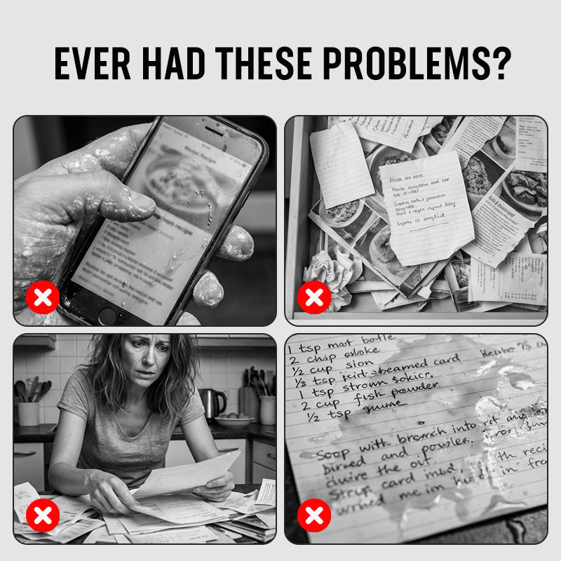 ⏰Limited-time 40% off offer✨🔥104 Sheets Notebook for Recipes📓