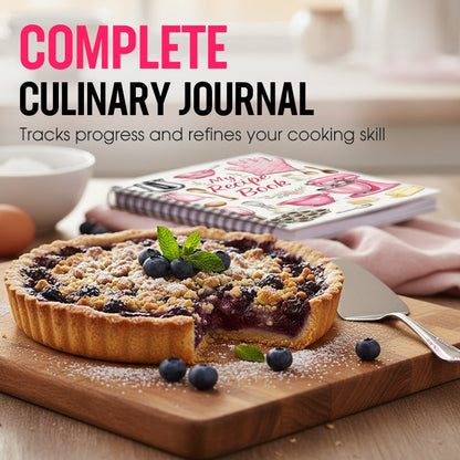 ⏰Limited-time 40% off offer✨🔥104 Sheets Notebook for Recipes📓