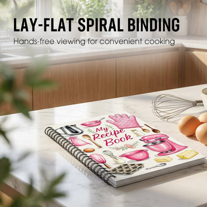 ⏰Limited-time 40% off offer✨🔥104 Sheets Notebook for Recipes📓