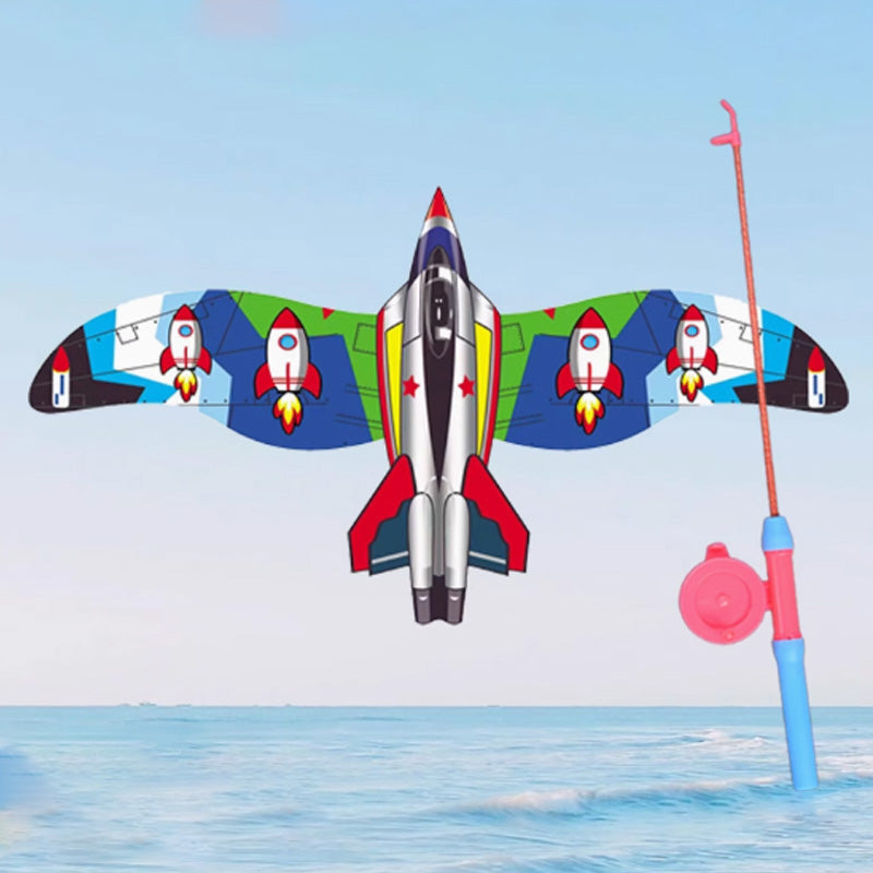 🎣 49% OFF NOW! 🪁 Fishing Rod Kites – Easy to Control, Boosts Coordination & Fun Outdoor Play 👦