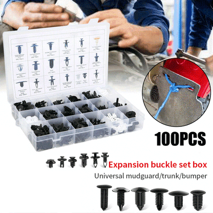 🎁2026 New Arrivals 49% OFF💥100pcs Universal Expansion Screw Clips Set – Multi-Size, Strong Grip & Easy Installation 🛠️🚗