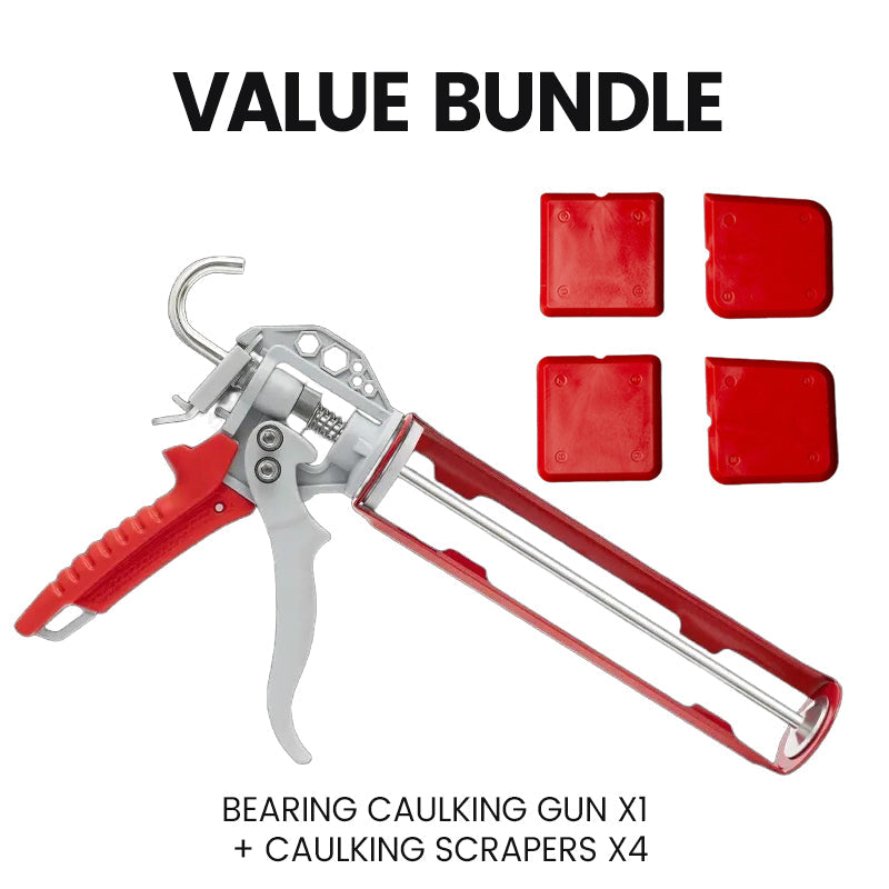 🔥 Hot Sale Now! 💪 Silent · Effortless · 360° Rotation｜The “Steady-Hand Black Tech” of Caulking Guns ⚡