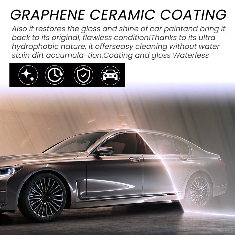 ⏳Time-Limited Special⏰“Rain-Off, Shine-On” — Your car now comes with a built-in water-repellent halo! 🌧️➡️✨Graphene Ceramic Coating for Cars