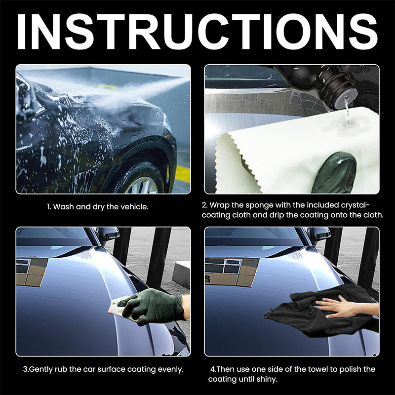 ⏳Time-Limited Special⏰“Rain-Off, Shine-On” — Your car now comes with a built-in water-repellent halo! 🌧️➡️✨Graphene Ceramic Coating for Cars