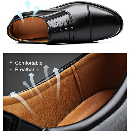 🔥New 2026 hot sale 50% off🔥Men's Gentlemen Business Formal Leather Shoes