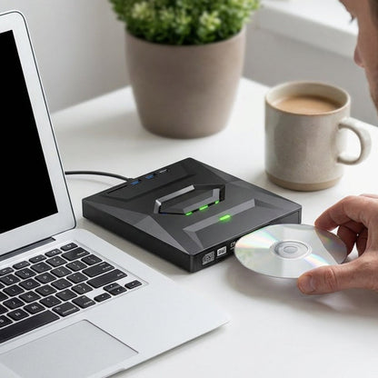 💯50% OFF!🔥Hot Sale Deals-Ultra-Slim External DVD Drive