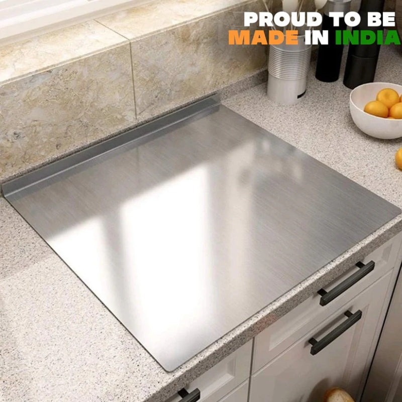🔪 49% OFF NOW! ✨ Stainless Steel Countertop Chopping Board – Hygienic, Knife-Friendly & Easy-Clean Surface 🍽️
