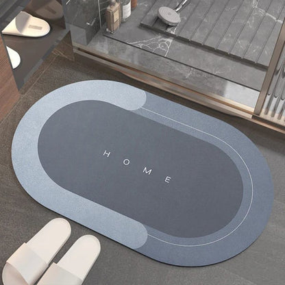 🔥HOT SALE🧼Premium Quick-Drying Floor Mat – Non-Slip, Oil & Water Resistant, Modern Design for Home, Bathroom & Kitchen Use✨