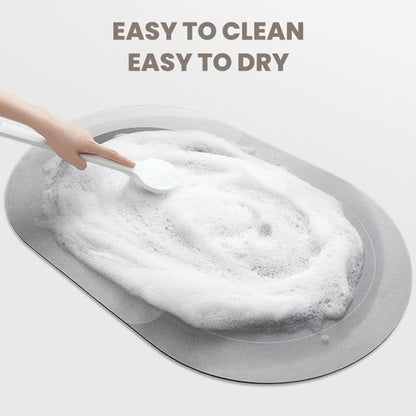 🔥HOT SALE🧼Premium Quick-Drying Floor Mat – Non-Slip, Oil & Water Resistant, Modern Design for Home, Bathroom & Kitchen Use✨