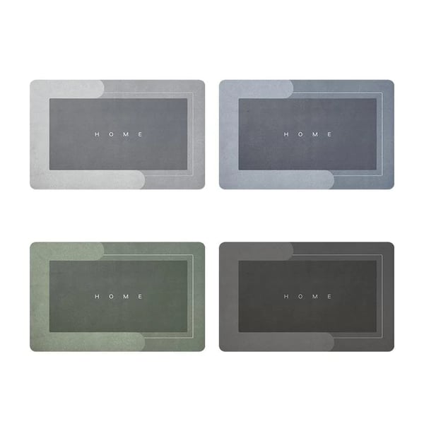 🔥HOT SALE🧼Premium Quick-Drying Floor Mat – Non-Slip, Oil & Water Resistant, Modern Design for Home, Bathroom & Kitchen Use✨