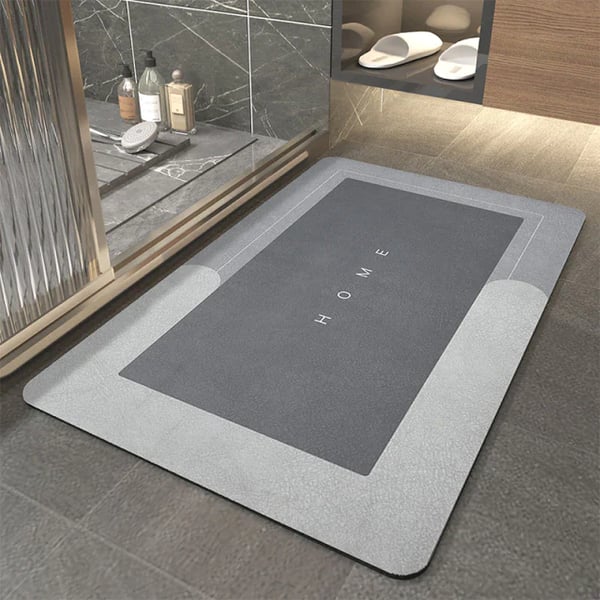 🔥HOT SALE🧼Premium Quick-Drying Floor Mat – Non-Slip, Oil & Water Resistant, Modern Design for Home, Bathroom & Kitchen Use✨