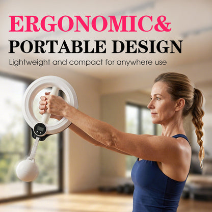 🔥2026 New Arrival ✨360° Rotation + Vibrant LED Lights! Compact Arm Toning Tool—Sculpt Toned Arms Anytime, Anywhere💪