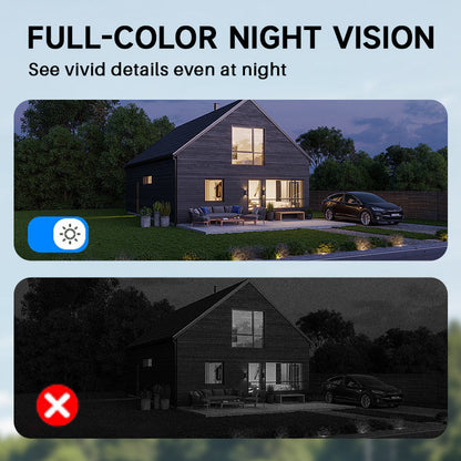 🥳2026 HOT SALE🥳💞50K+ SOLD!📹⚡ See Everything, Worry About Nothing. True Wireless 355° Solar Camera – 50% OFF!🏠🔭