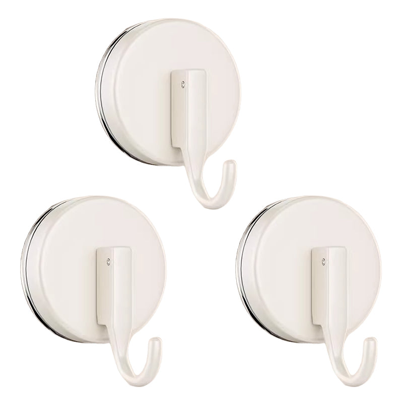 Seamless and flexible✨ Pull to hang—no drilling required!🎈 Super-strong suction cup hooks—use them anywhere!