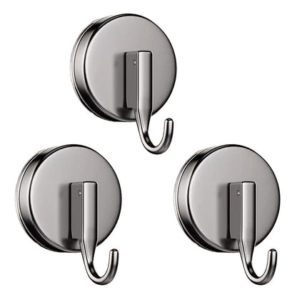 Seamless and flexible✨ Pull to hang—no drilling required!🎈 Super-strong suction cup hooks—use them anywhere!