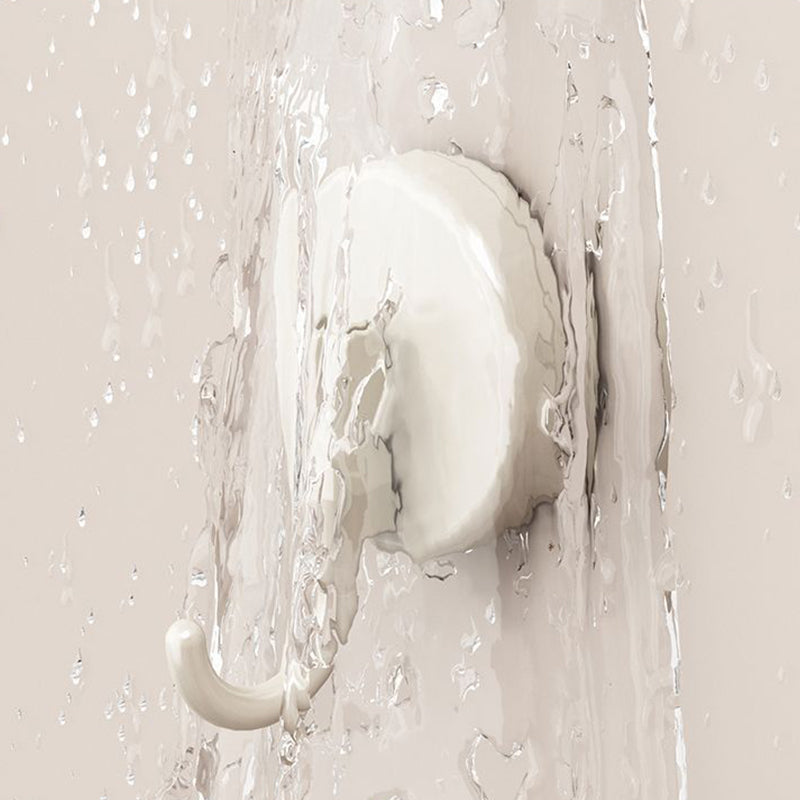 Seamless and flexible✨ Pull to hang—no drilling required!🎈 Super-strong suction cup hooks—use them anywhere!