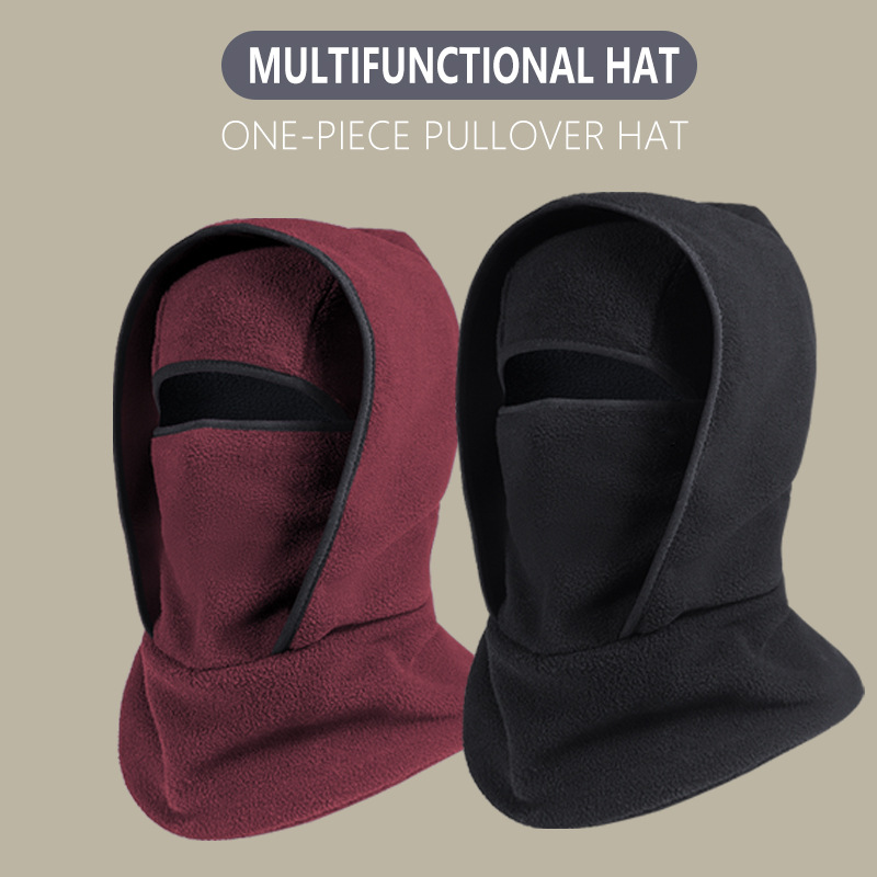 🧣【Head-Neck-Face All-in-One · Cold Snap Terminator】Switch between 3 modes in 3 seconds! Winter warmth freedom for skiers, cyclists, and hikers is here! ❄️🔥