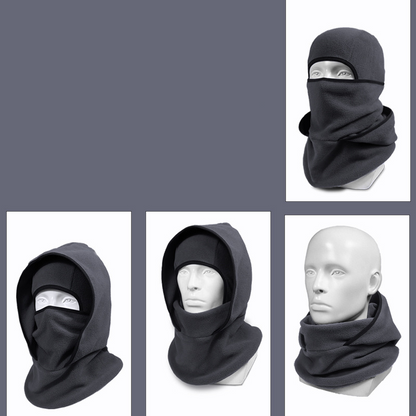 🧣【Head-Neck-Face All-in-One · Cold Snap Terminator】Switch between 3 modes in 3 seconds! Winter warmth freedom for skiers, cyclists, and hikers is here! ❄️🔥