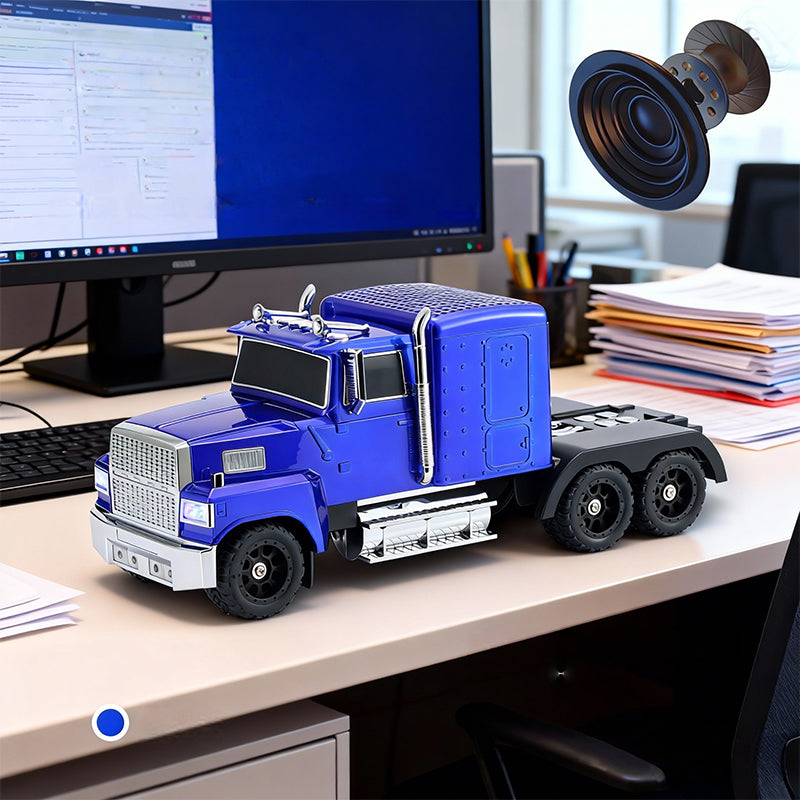 🔥2026 Hot Sale 50% OFF 🔥🚛 Retro Truck Speaker That Rocks! 15W Bass + TWS Stereo—Stylish and Powerful 🔊