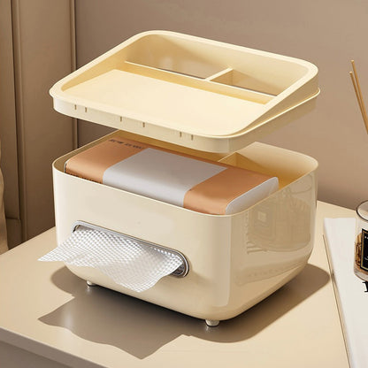 🧻 Tissue box + storage box + phone stand? This 3-in-1 design instantly organizes your desk! ✨