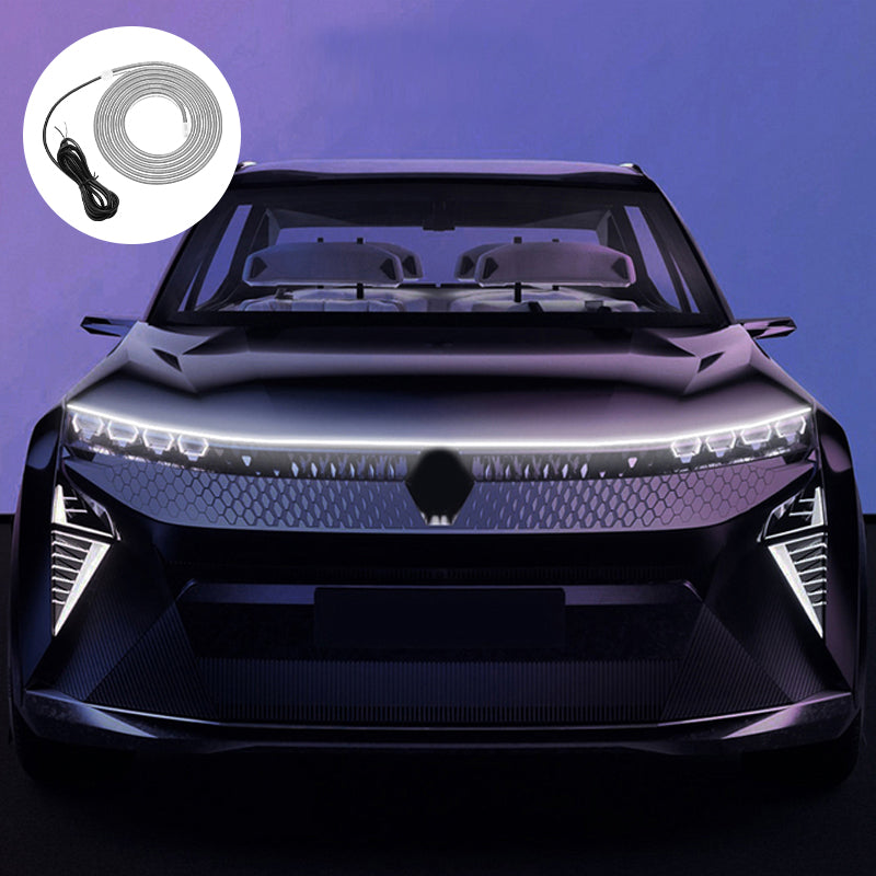 🔥Limited-time 50% off💡 Dual-purpose lighting! Interior ambiance + exterior decoration. Upgraded LED light guide strip—plug it in and dazzle! 🚗✨