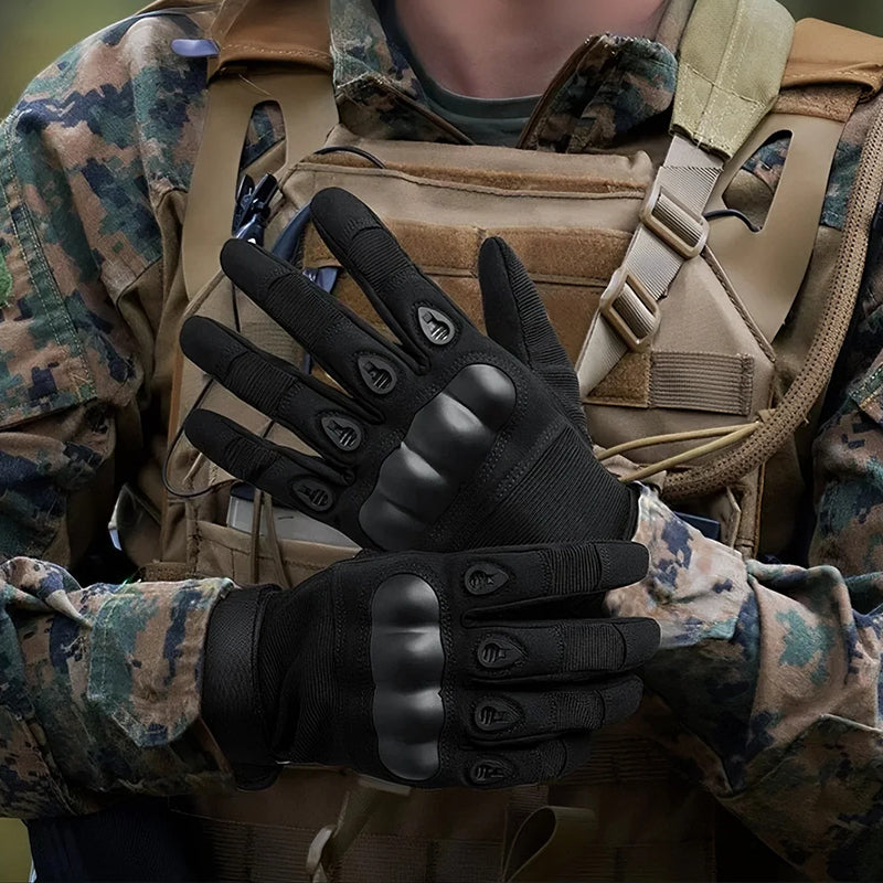 💎 49% OFF! 💎 Abrasion-Resistant Full-Finger Work Gloves – Touchscreen on 3 Fingers, Reinforced Palm & Tactical Durability (Black/Brown/Green | M–XL) 🧤⚡