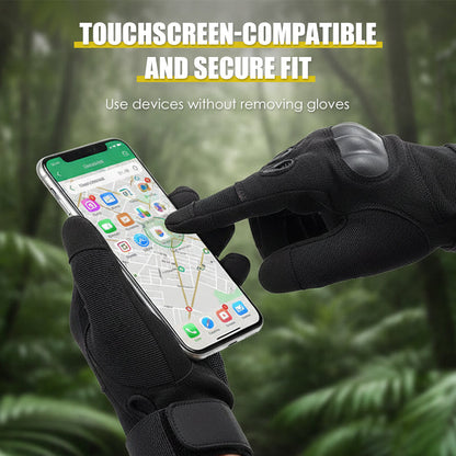 💎 49% OFF! 💎 Abrasion-Resistant Full-Finger Work Gloves – Touchscreen on 3 Fingers, Reinforced Palm & Tactical Durability (Black/Brown/Green | M–XL) 🧤⚡