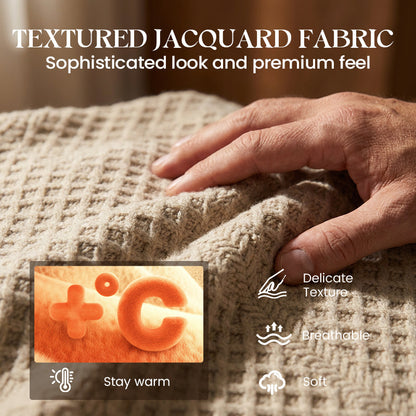 🧥Luxury Comfort | Men‘s Textured Jacquard Sweatshirt | Everyday Essential 🔥