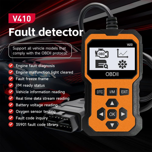 ⏰40% Off!🔧 Plug it in and scan! Professional-grade OBD2 diagnostic tool.  Even beginners can easily maintain their vehicles.⚡
