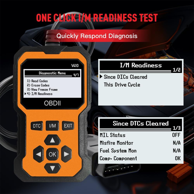 ⏰40% Off!🔧 Plug it in and scan! Professional-grade OBD2 diagnostic tool.  Even beginners can easily maintain their vehicles.⚡