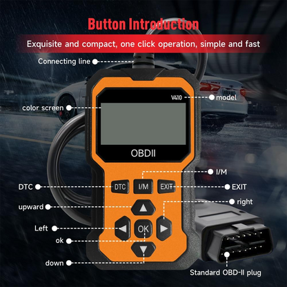 ⏰40% Off!🔧 Plug it in and scan! Professional-grade OBD2 diagnostic tool.  Even beginners can easily maintain their vehicles.⚡