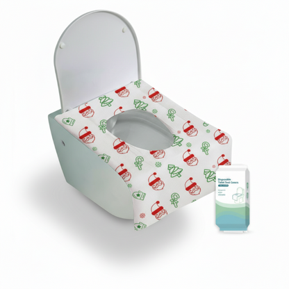 🚽 BUY 1 GET 1 FREE! ✨ Disposable Waterproof Toilet Seat Covers Pack – Hygienic, Comfortable & Perfect for Travel & Public Restrooms 🧳