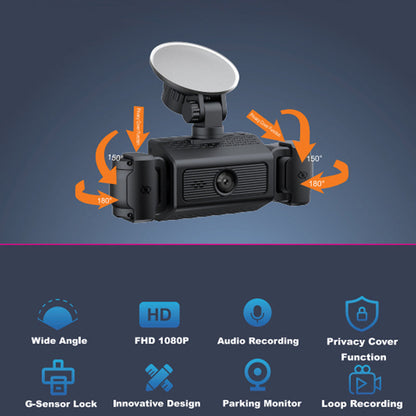 💥49% OFF!📷4-Channel HD Dash Cam with Night Vision📹